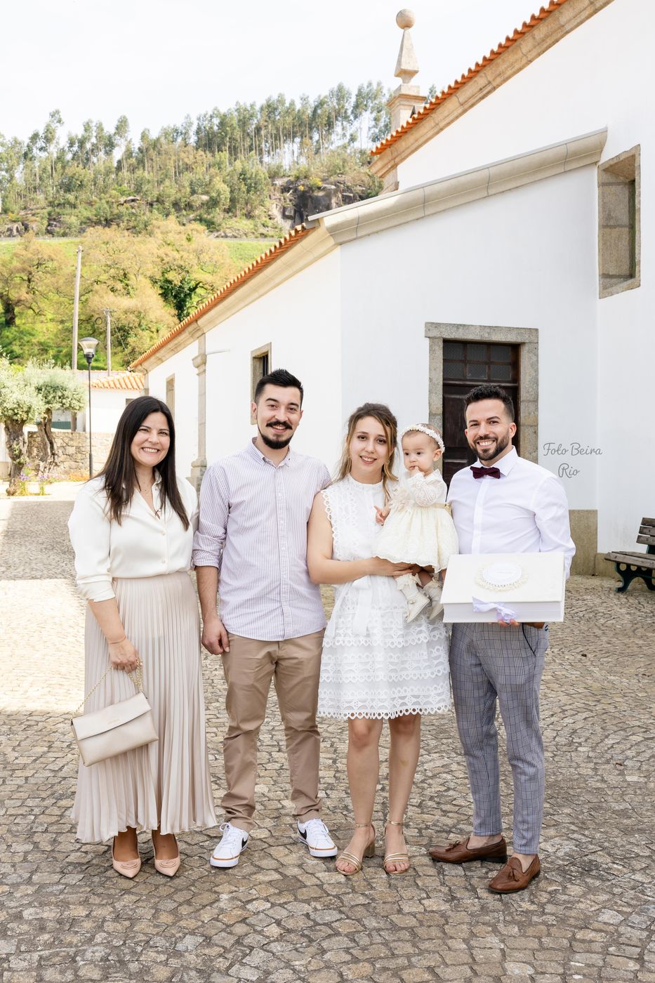 Reportagem de batizado pela Foto Beira Rio, Águeda