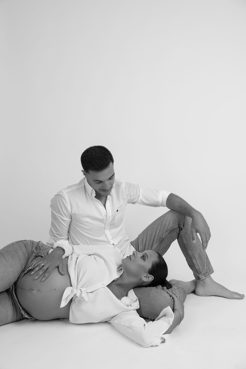 Sessão de maternidade na Foto Beira Rio, Águeda