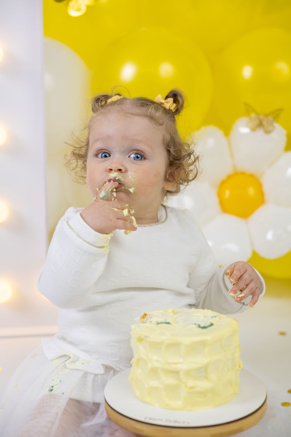 Sessão smash the cake na Foto Beira Rio, Águeda